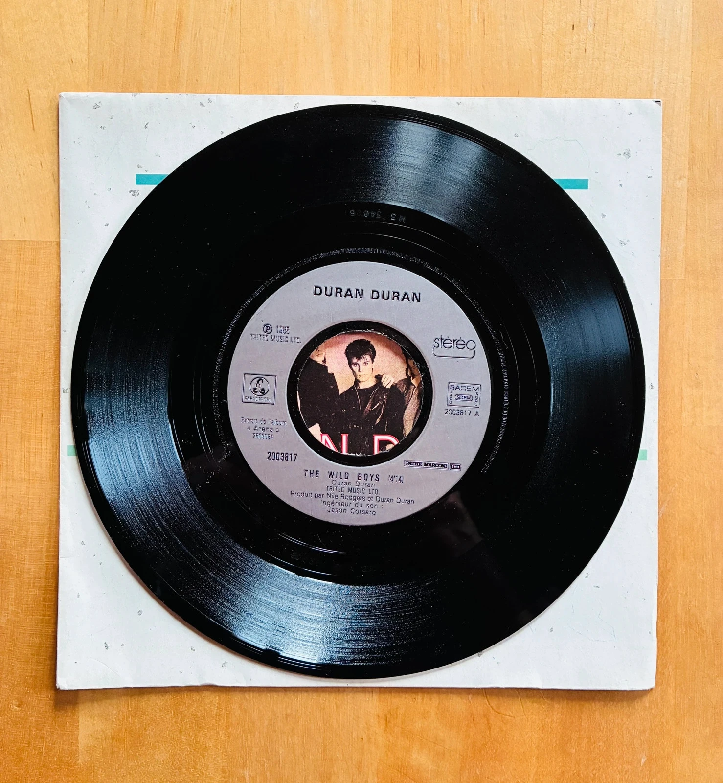 45T vinylplaat Duran Duran The Wild Boys. – photo 3